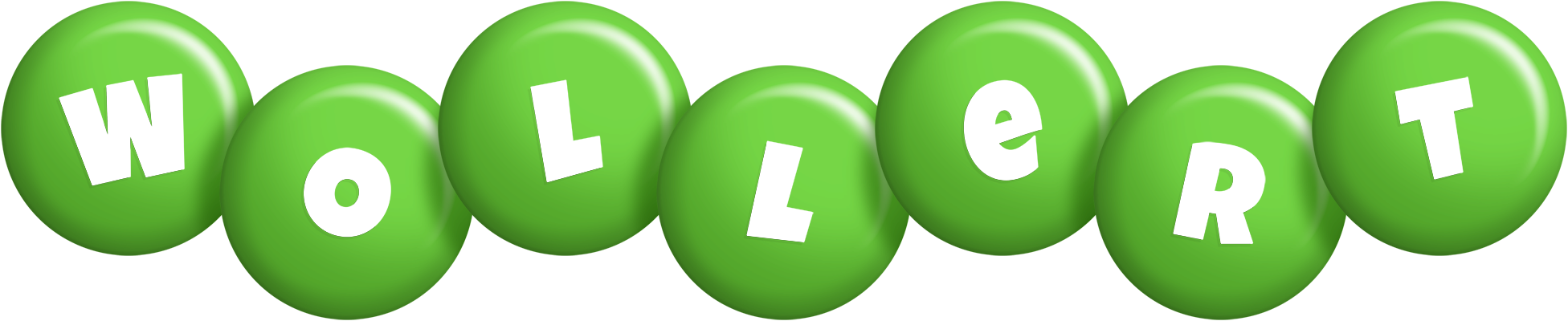 Wollert candy-green logo