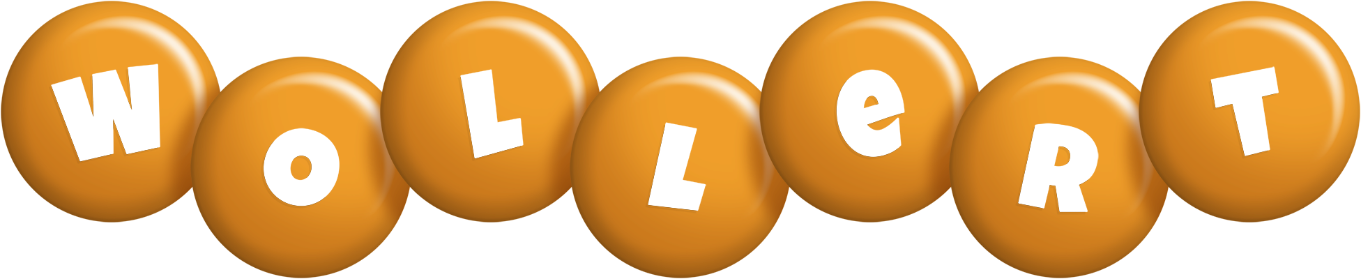 Wollert candy-orange logo