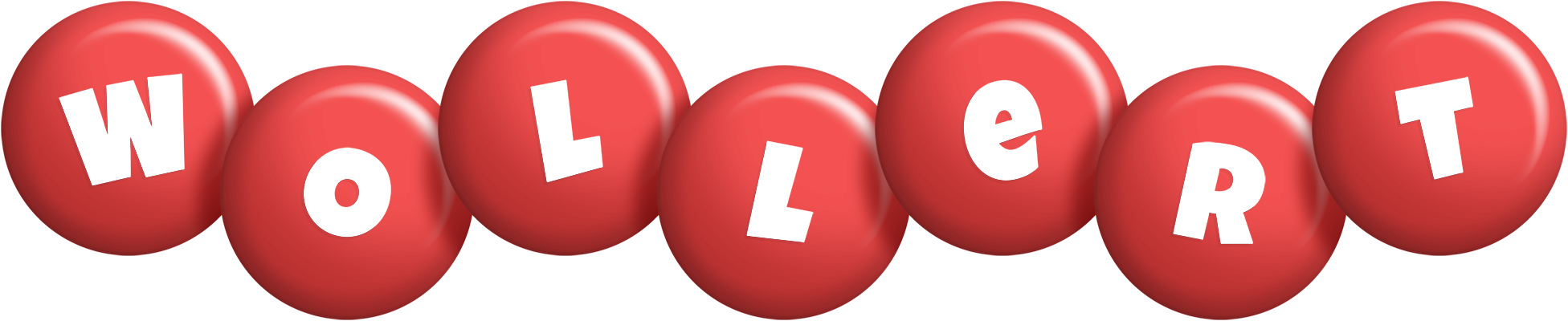 Wollert candy-red logo