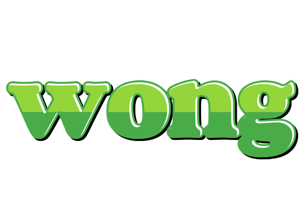 Wong apple logo