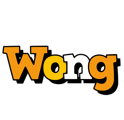 Wong cartoon logo