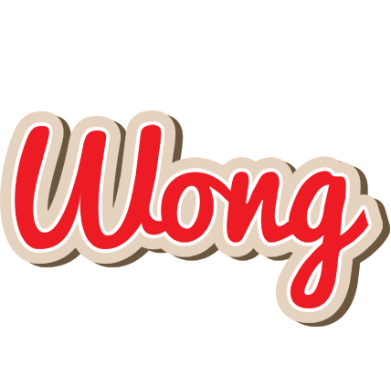 Wong chocolate logo