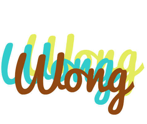Wong cupcake logo