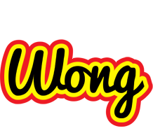 Wong flaming logo