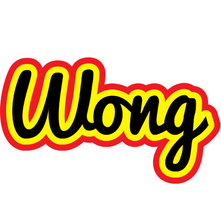 Wong flaming logo