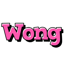 Wong girlish logo