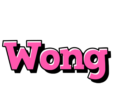 Wong girlish logo