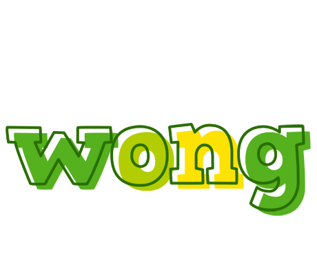 Wong juice logo