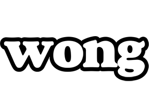 Wong panda logo