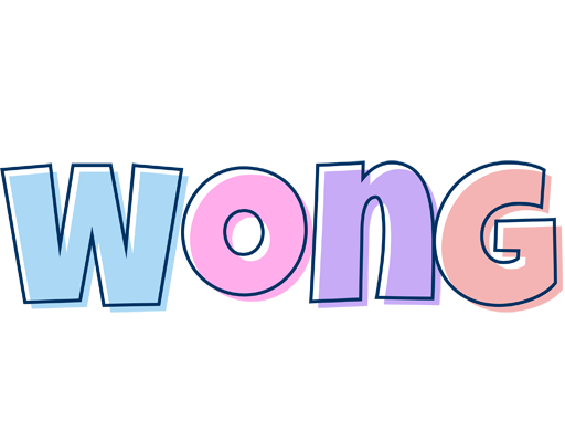 Wong pastel logo