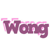 Wong relaxing logo