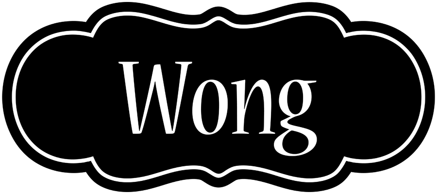 Wong welcome logo