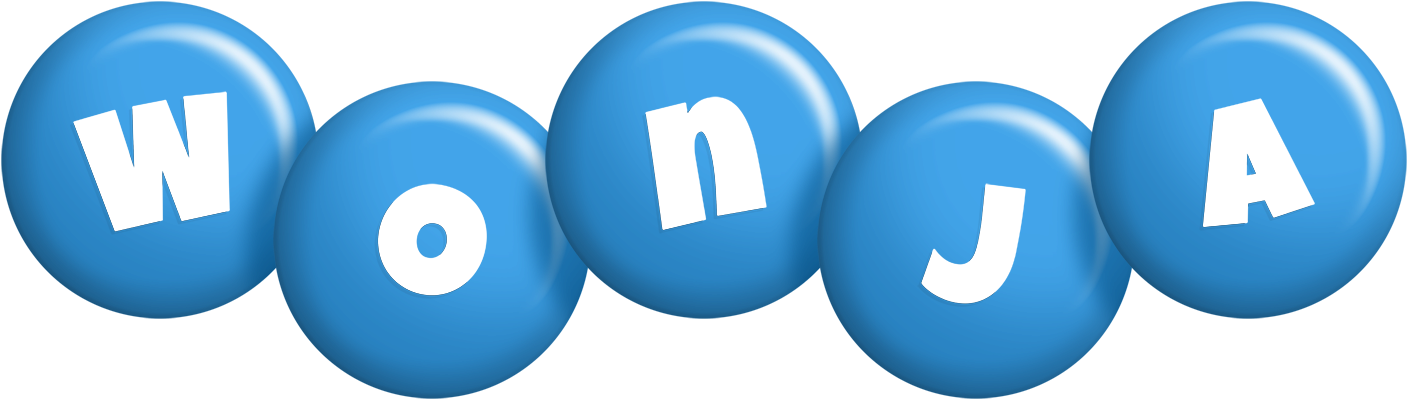 Wonja candy-blue logo