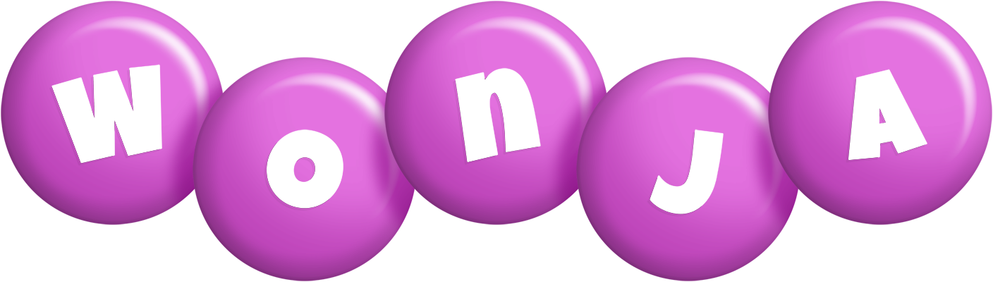 Wonja candy-purple logo