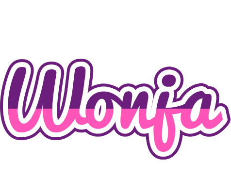 Wonja cheerful logo