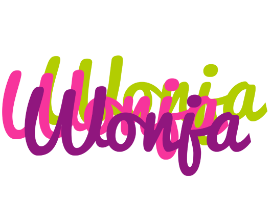 Wonja flowers logo