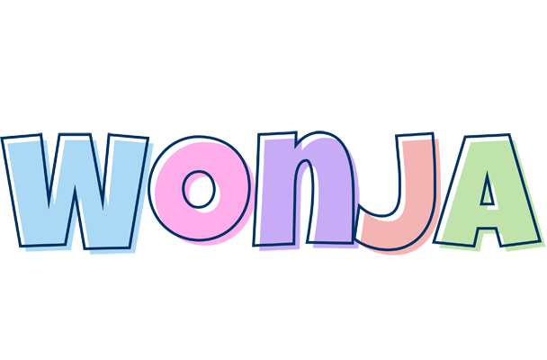 Wonja pastel logo