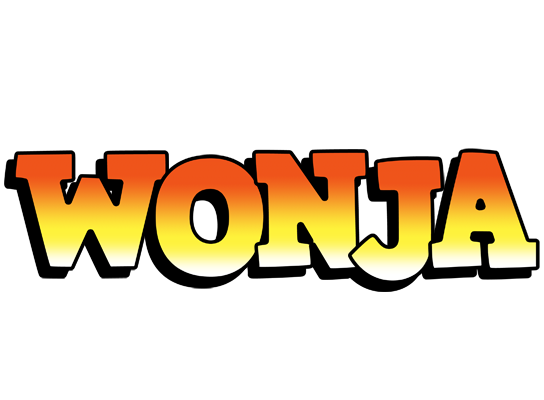 Wonja sunset logo