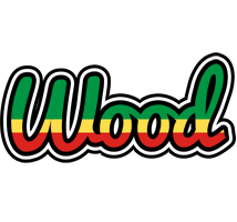 Wood african logo