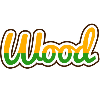 Wood banana logo
