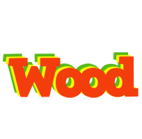 Wood bbq logo