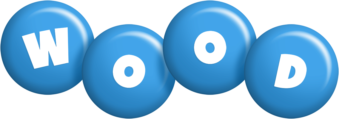 Wood candy-blue logo