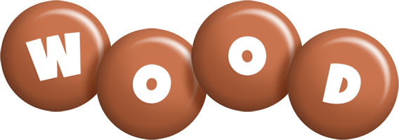 Wood candy-brown logo