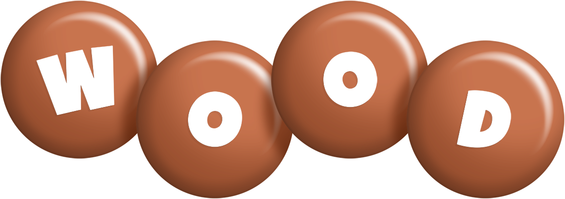 Wood candy-brown logo