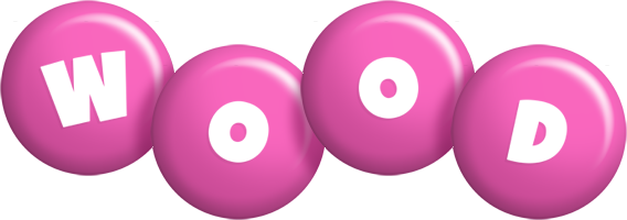 Wood candy-pink logo