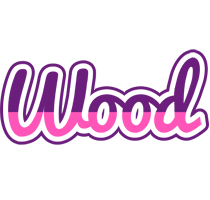 Wood cheerful logo
