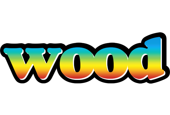 Wood color logo