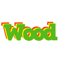 Wood crocodile logo