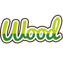 Wood golfing logo