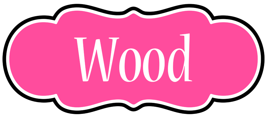 Wood invitation logo