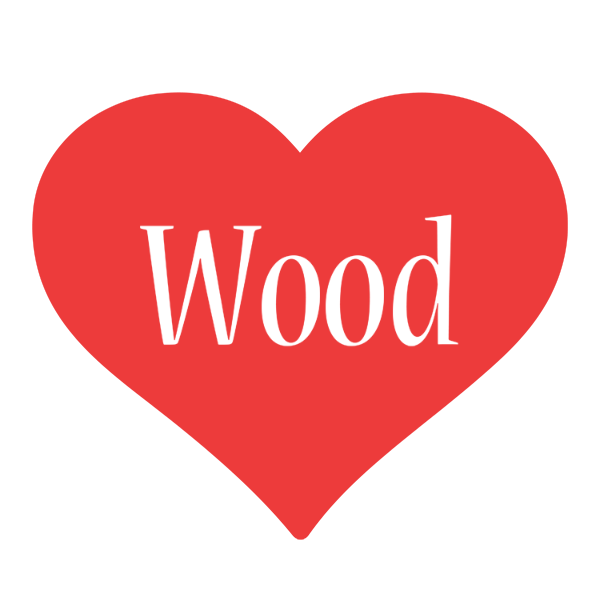 Wood love logo