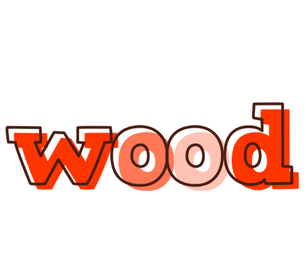 Wood paint logo