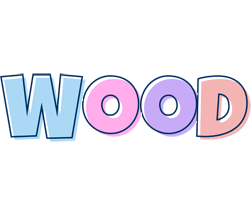 Wood pastel logo