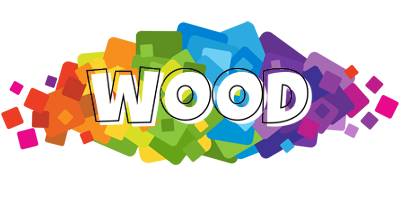 Wood pixels logo