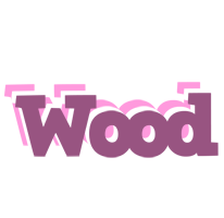 Wood relaxing logo