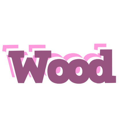 Wood relaxing logo