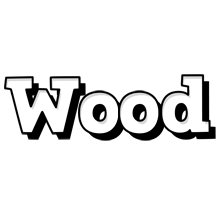 Wood snowing logo