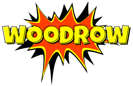 Woodrow bazinga logo