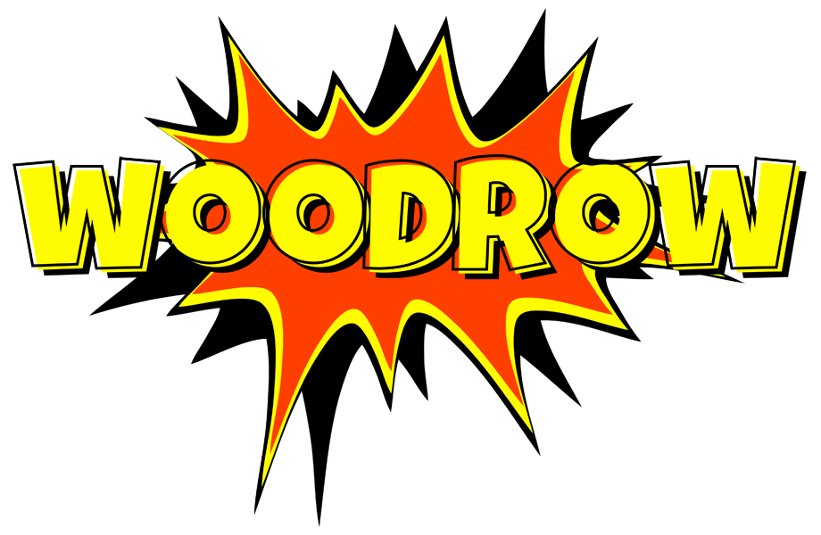 Woodrow bazinga logo