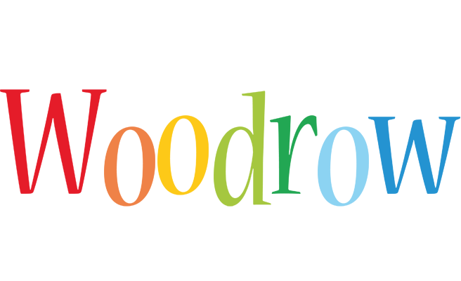 Woodrow birthday logo