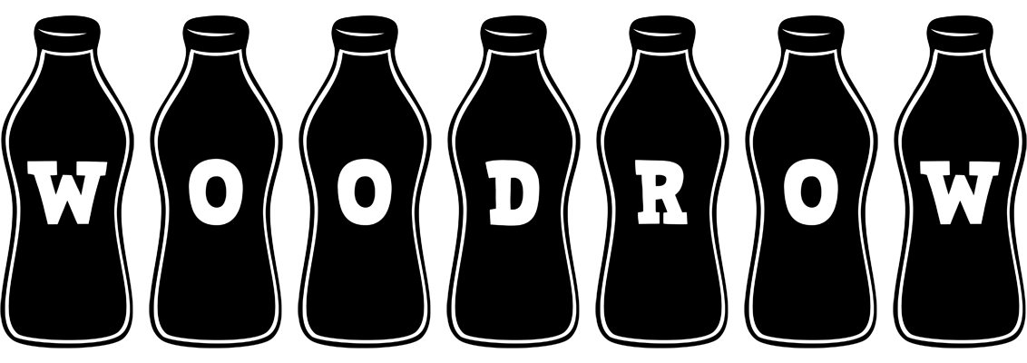 Woodrow bottle logo