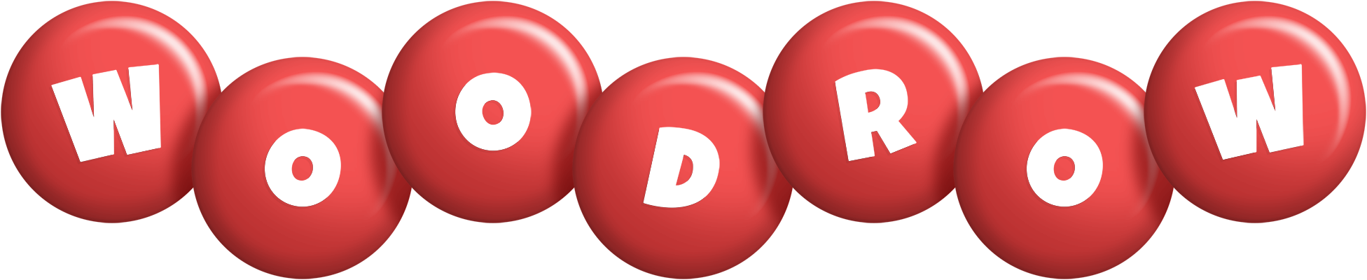 Woodrow candy-red logo