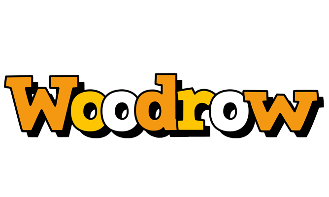 Woodrow cartoon logo