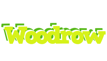 Woodrow citrus logo