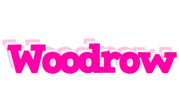 Woodrow dancing logo