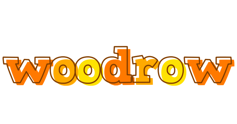 Woodrow desert logo